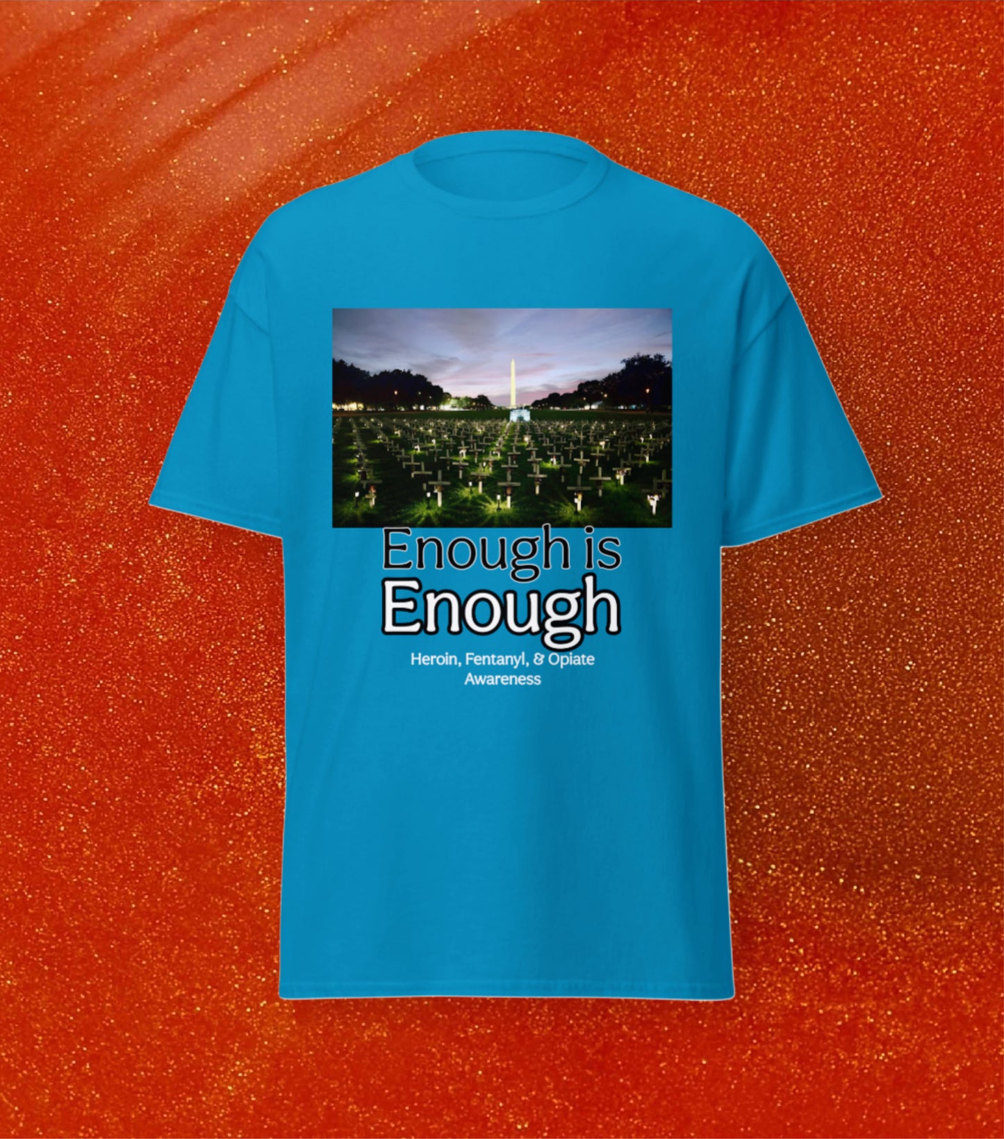 Enough is Enough @ Monument (front & back print) Unisex T-Shirt