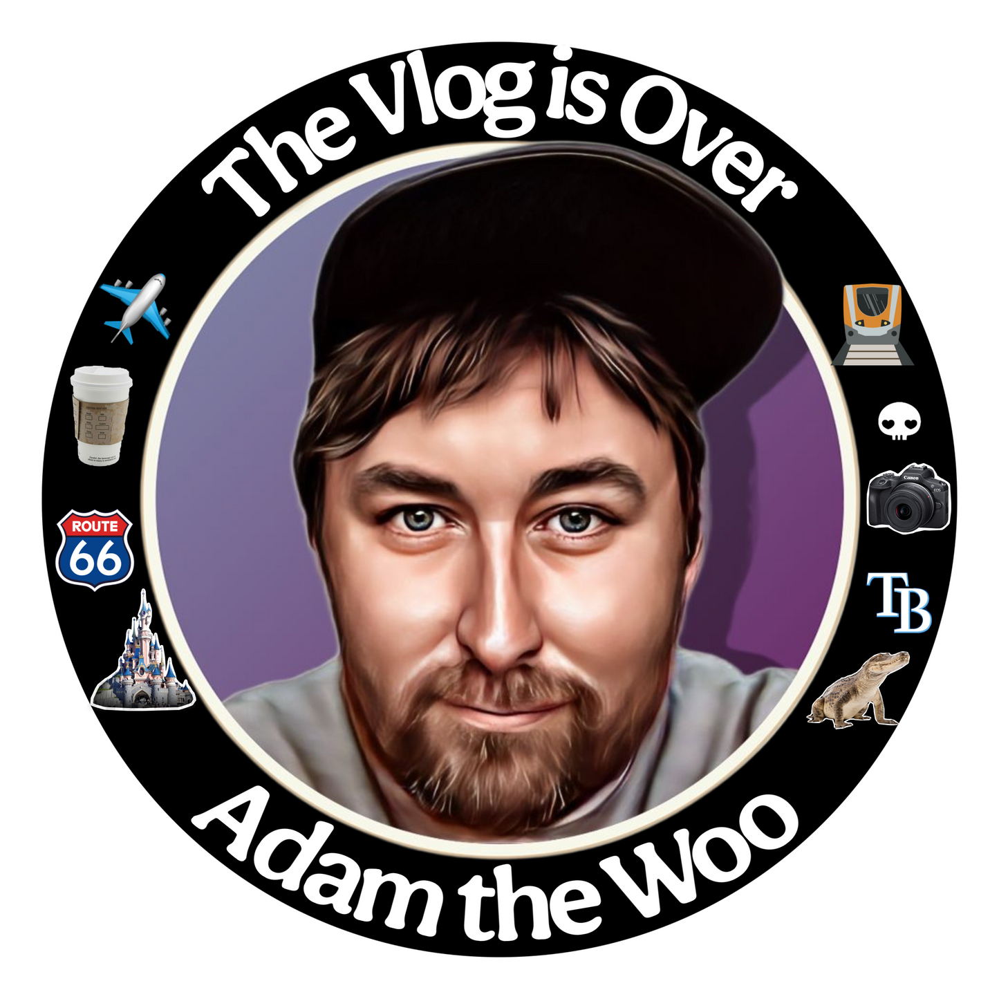 Adam the Woo The Vlog is Over Shirt